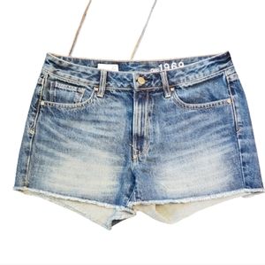 GAP Slim Cut-Offs Denim Jeans Shorts Size 27